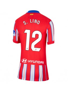 Atletico Madrid Samuel Lino #12 Replika Hemmakläder Dam 2024-25 Kortärmad